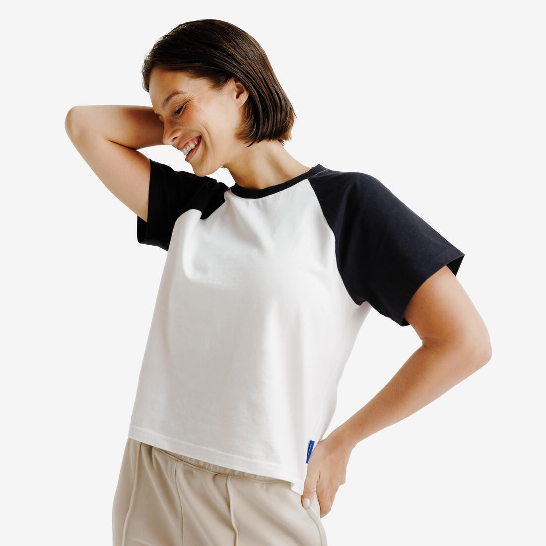 Tee-shirt femme, Heritage, blanc et