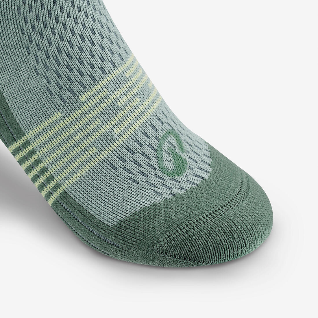 Chaussettes de randonnée hautes (2 paires) 27 au 38 enfant, Hike 500