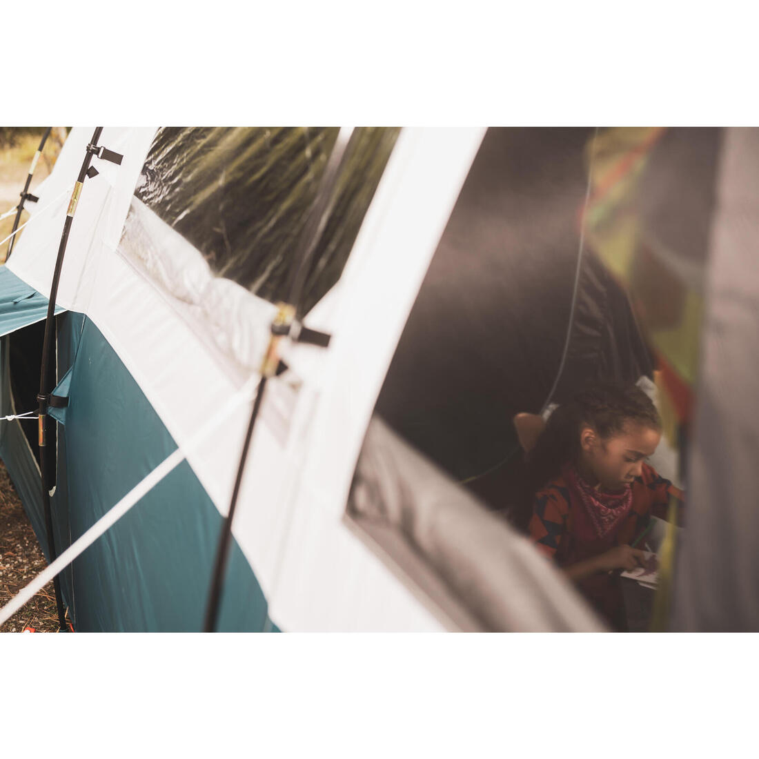 Tente de camping 6 places 3 chambres, Fresh & Black, Arpenaz 6.3