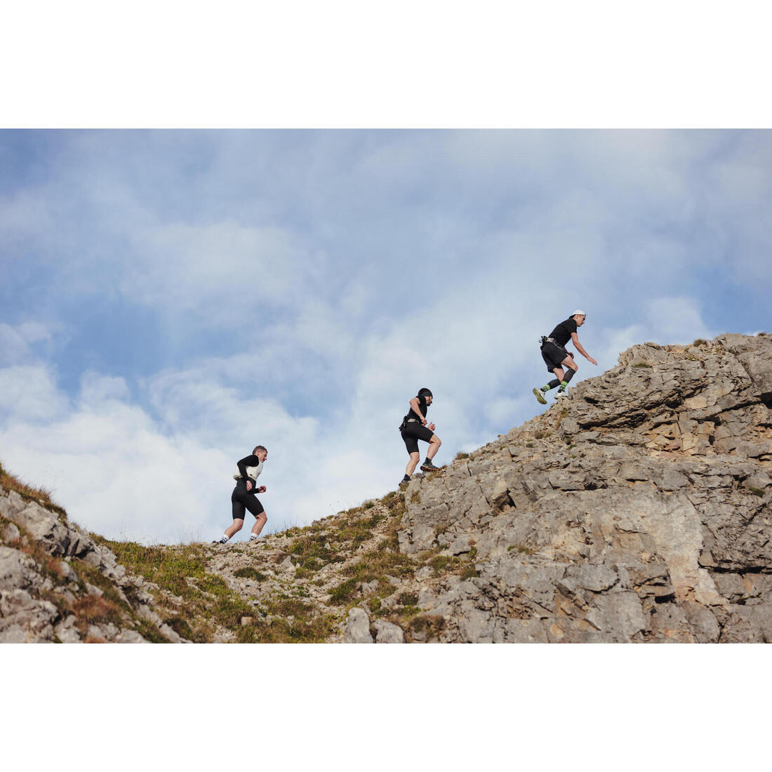 Ceinture hydratation trail running - porte bâtons