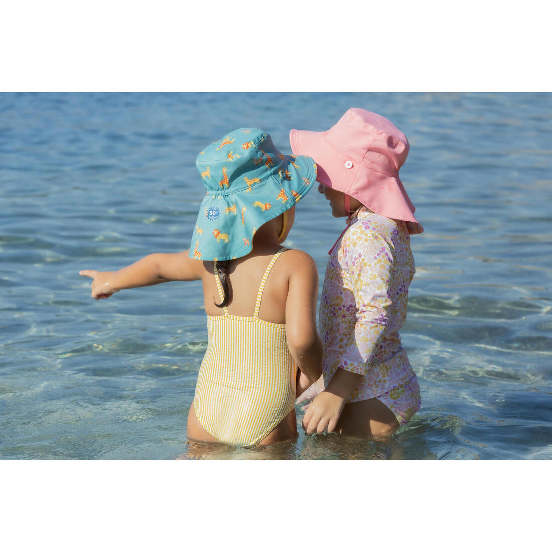 Bas de maillot de bain  bébé corail