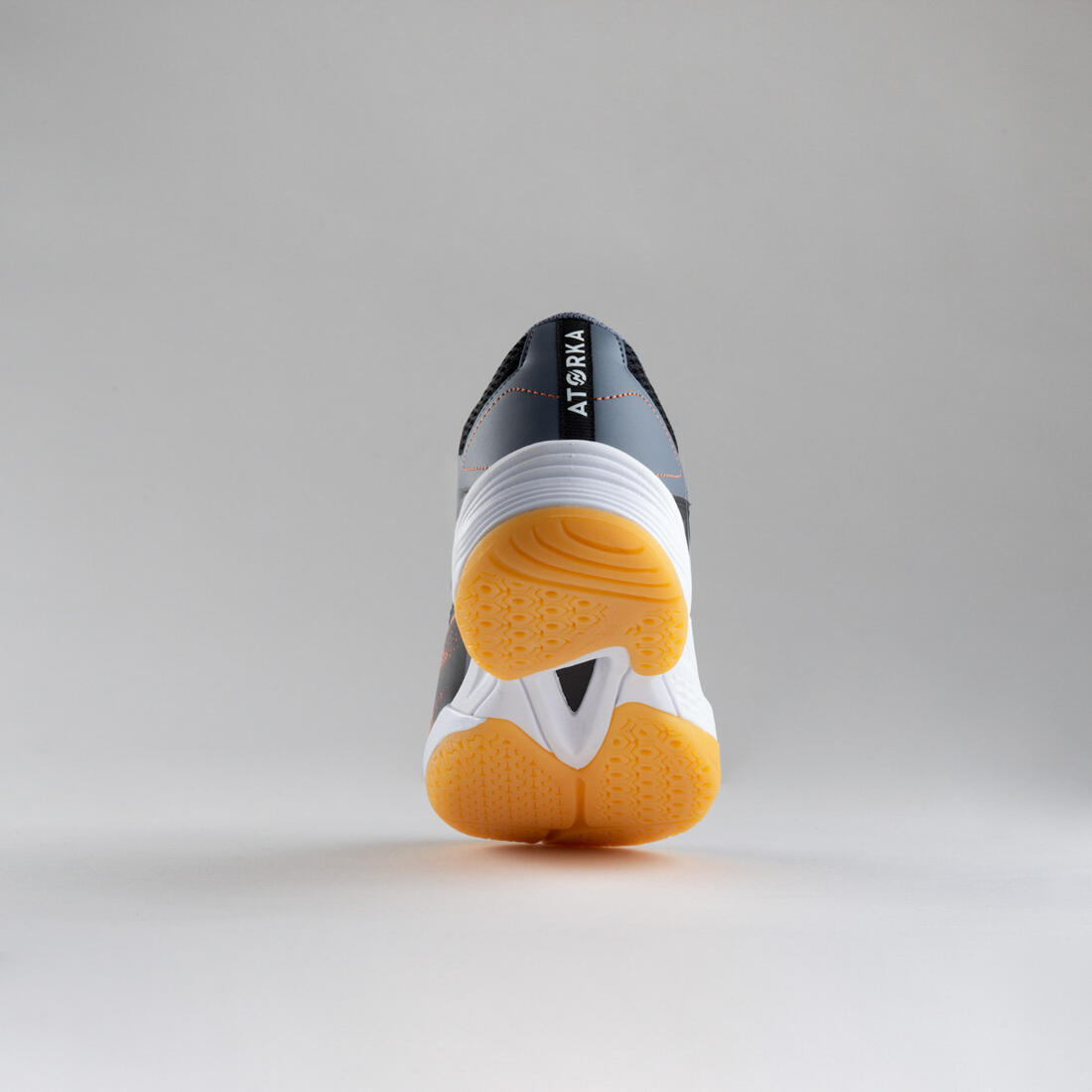 Chaussures de handball Homme - H100 gris noir orange