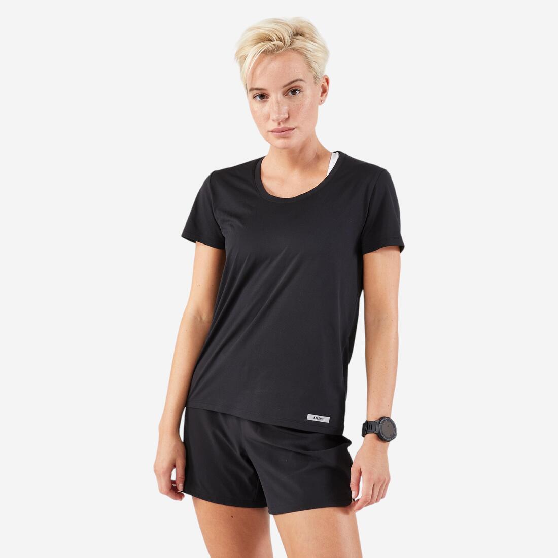 T-shirt de running respirant femme - kiprun run 100