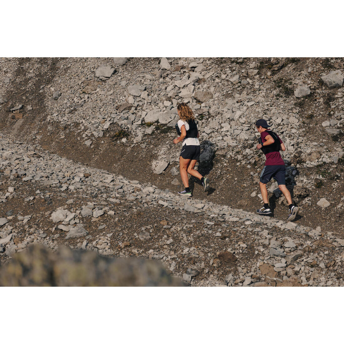 Short 2en1 de running trail longue distance homme - kiprun run ultra 900