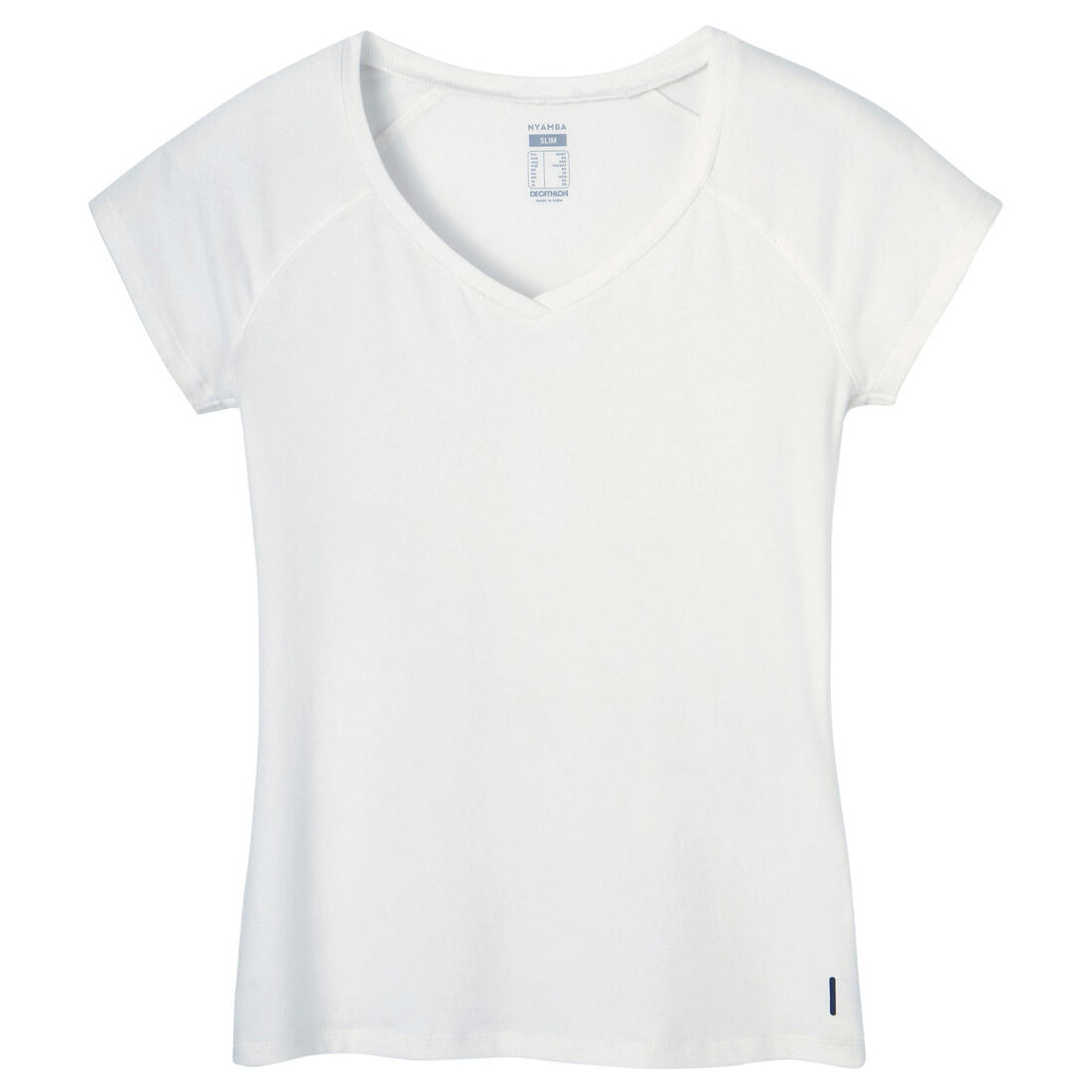 T-shirt Col V fitness Femme - 500