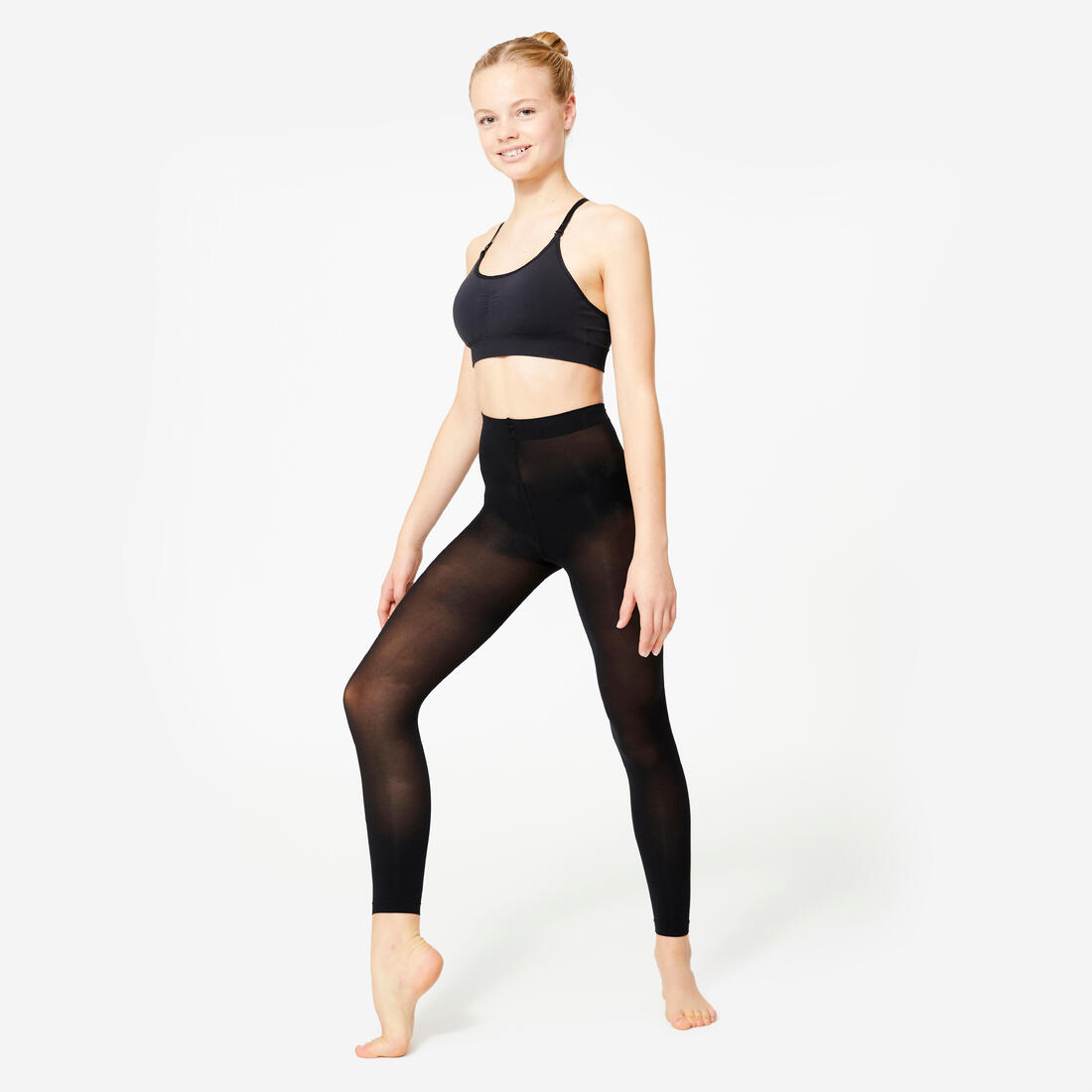 Collants de danse classique sans pieds Fille