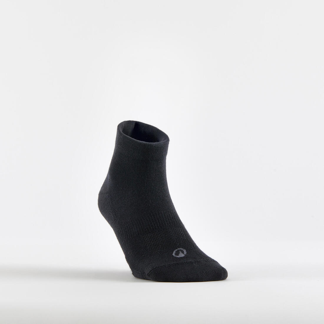 CHAUSSETTES DE SPORT MI-HAUTES RS 160 BLANCHES LOT DE 3.