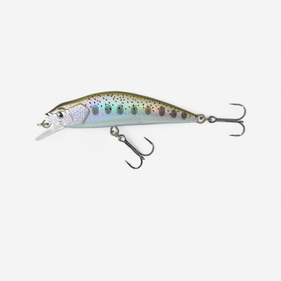 POISSON NAGEUR TRUITE MINNOW WXM  MNWFS 50 US BLACK BASS