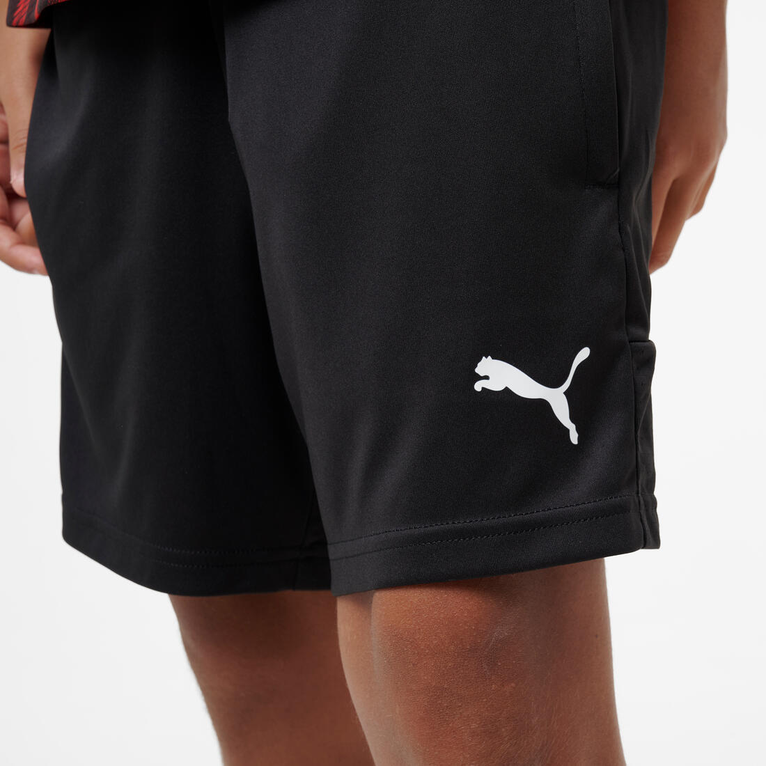 Short de football Puma IndividualLIGA 26 Enfant Noir