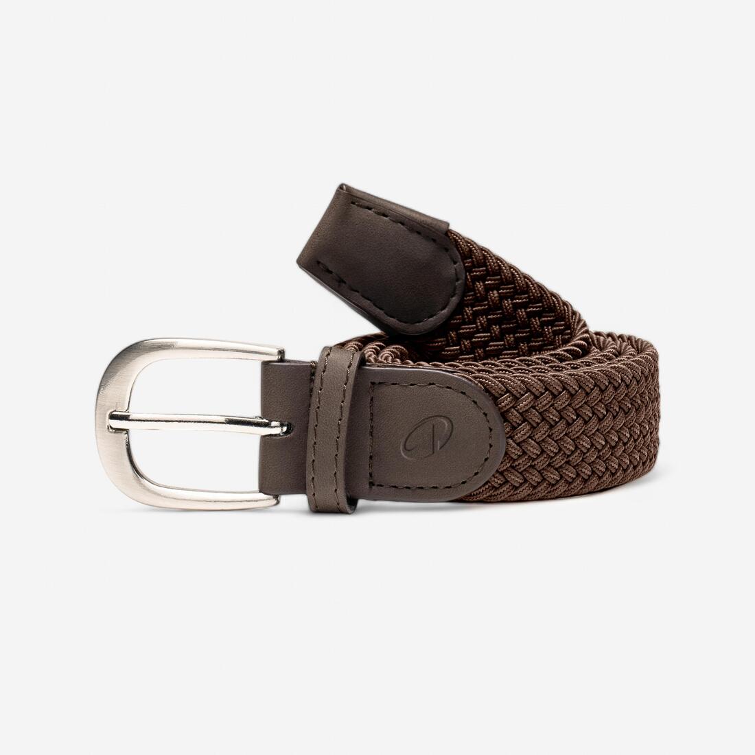 Ceinture golf tressée élastique & extensible