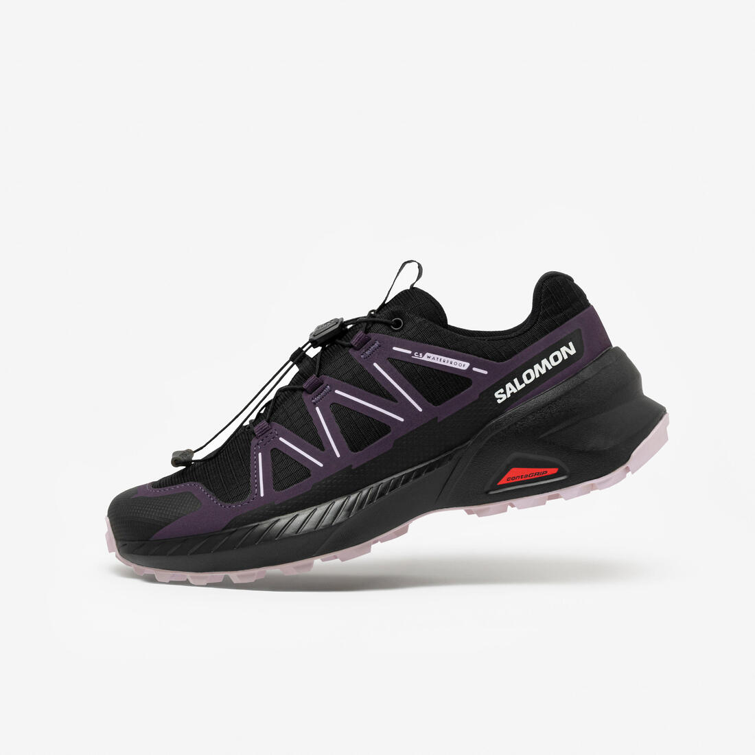 Chaussures de trail running pour femme, Salomon Speedcross Peak W noires. – violet