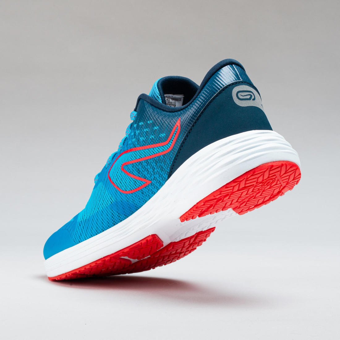 Chaussures de running Enfant -  Kiprun fast noires jaunes