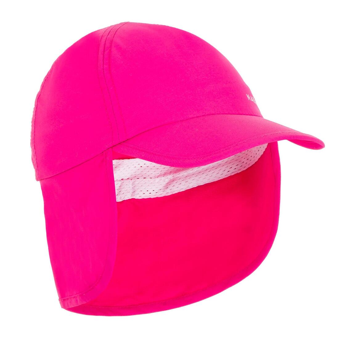 Casquette anti UV bébé nageur – rose magenta