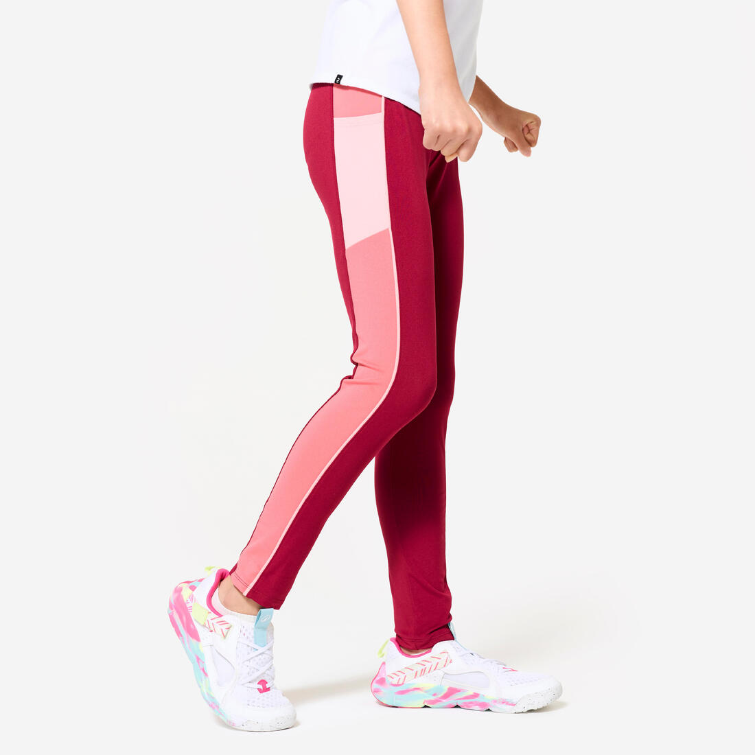 Legging taille haute avec poche - S500 – violet cerise