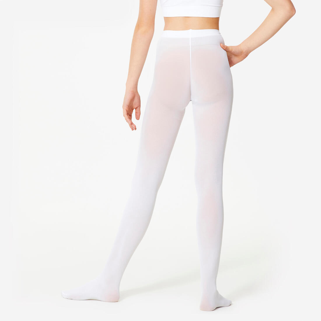 Collants de danse classique avec pieds Fille