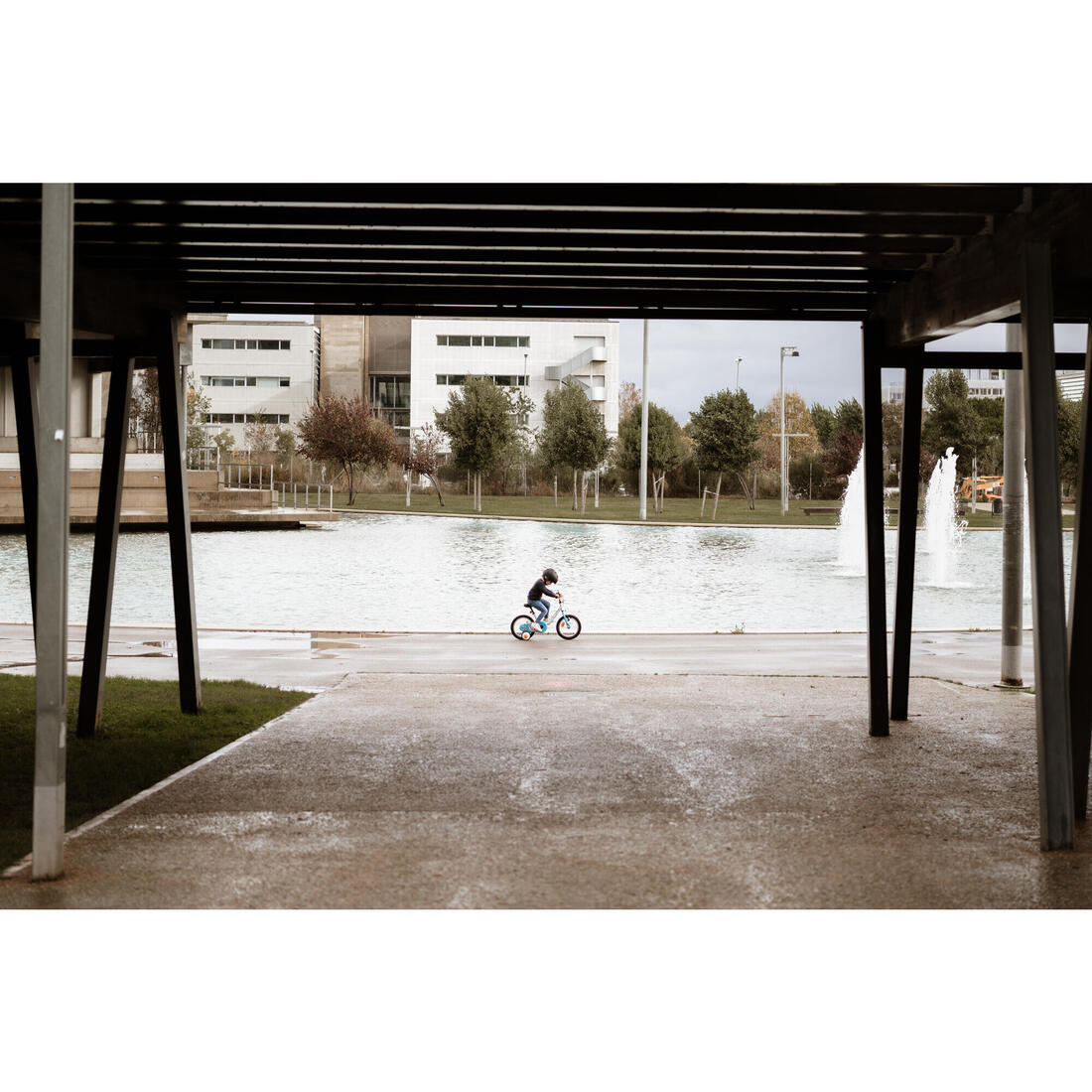 VELO 14 POUCES 3-5 ANS 100 ARCTIC