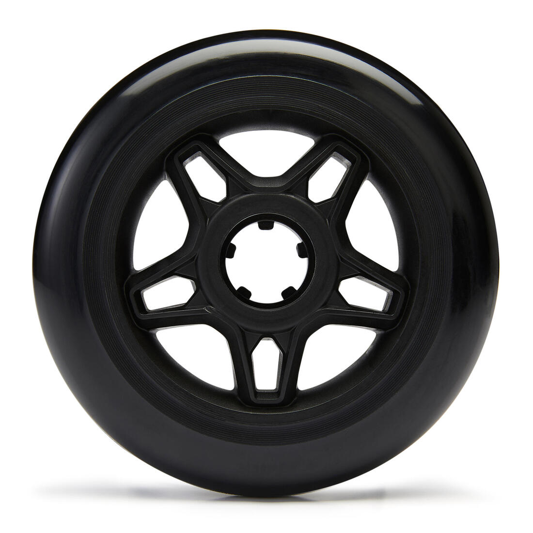 3 roues de roller en ligne OXELO 110mm / 86A noires