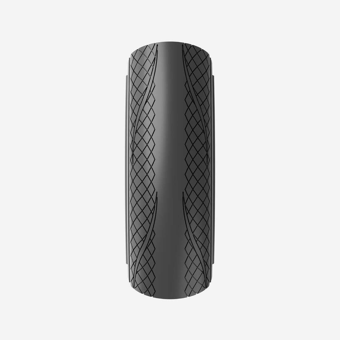 Pneu Route Tringles Souples Tubeless Ready - Vittoria Rubino IV 700x28 noir