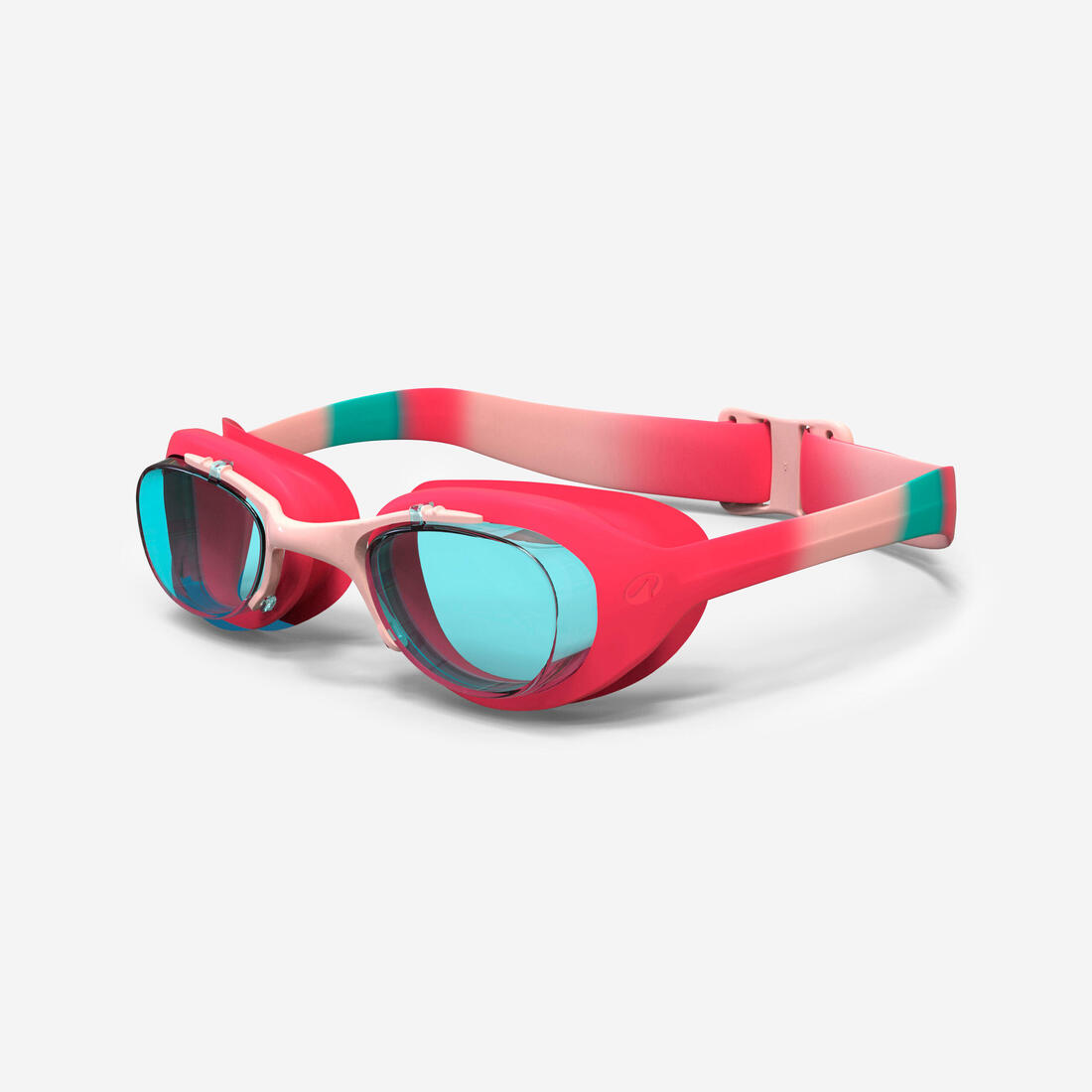 Lunettes de natation Junior - Xbase rose bleu teintées