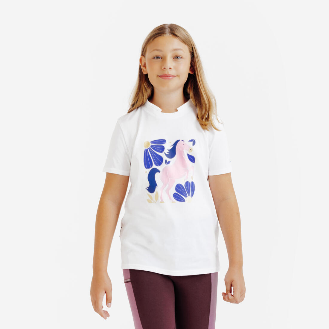 Polo manches courtes équitation MAGIC junior print all over