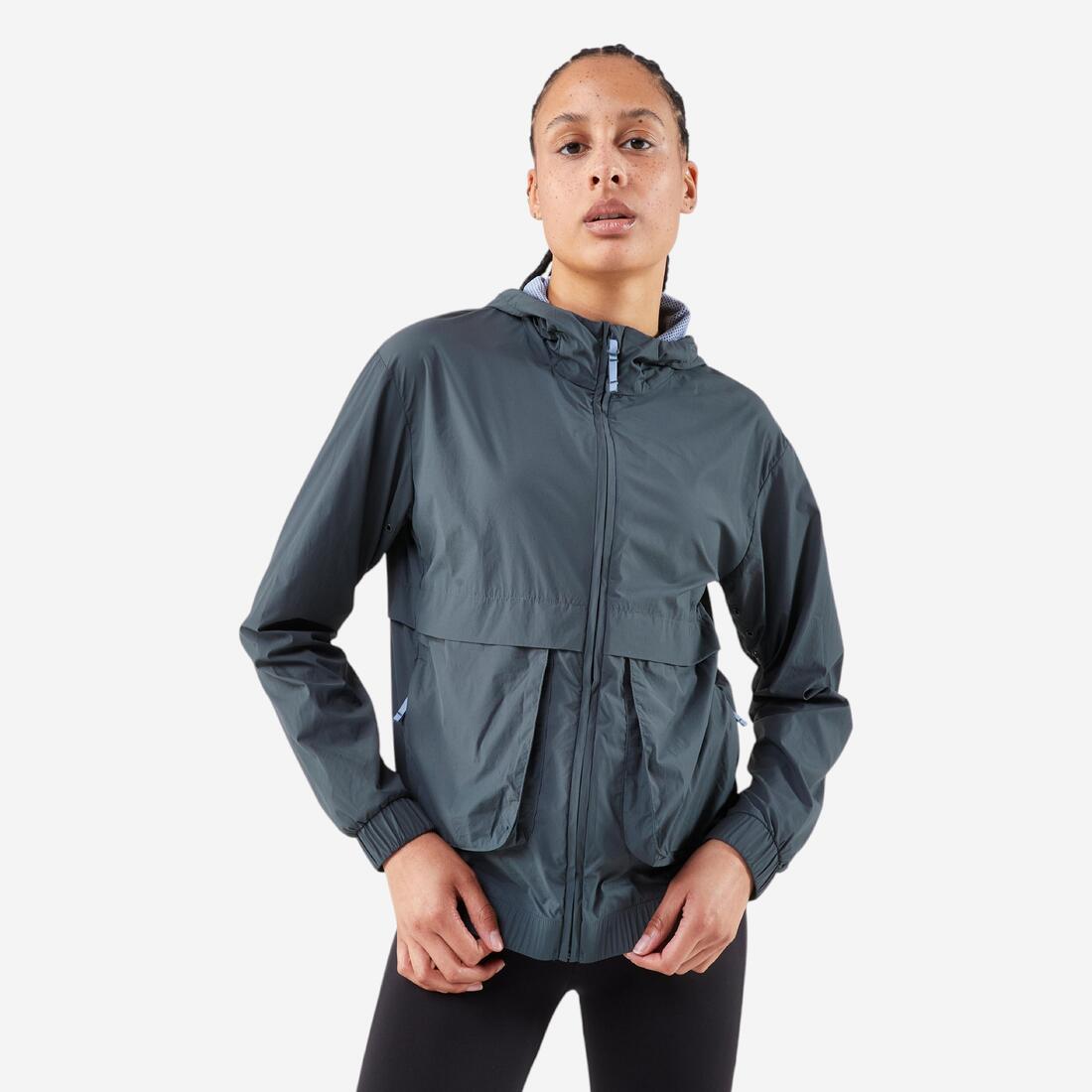 Veste coupe-vent de running Femme - KIPRUN Run 500 Wind
