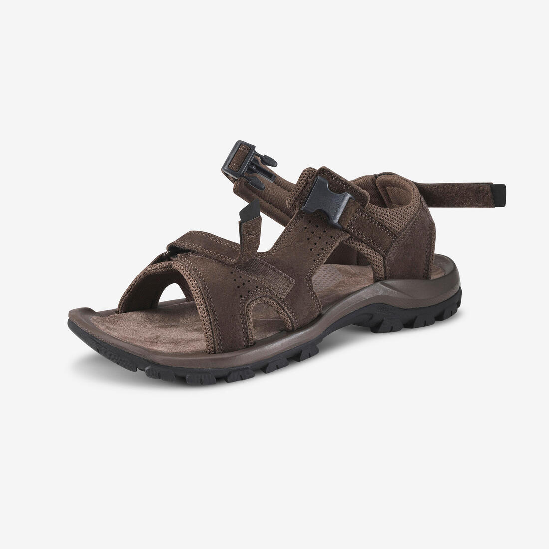 Sandales de randonnée homme, NH500 Cuir