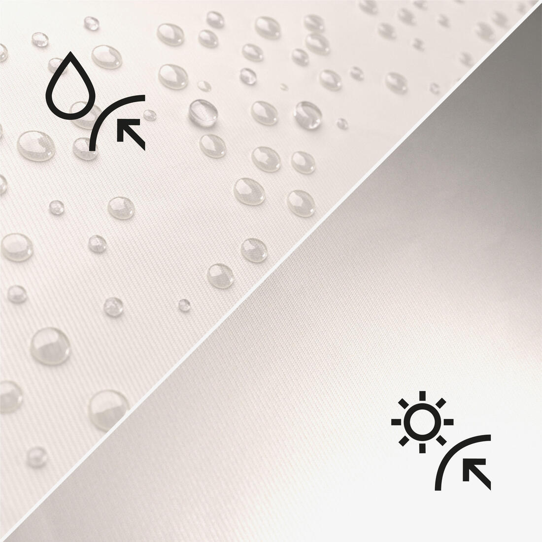 Dôme de protection soleil et pluie pour trampoline 240