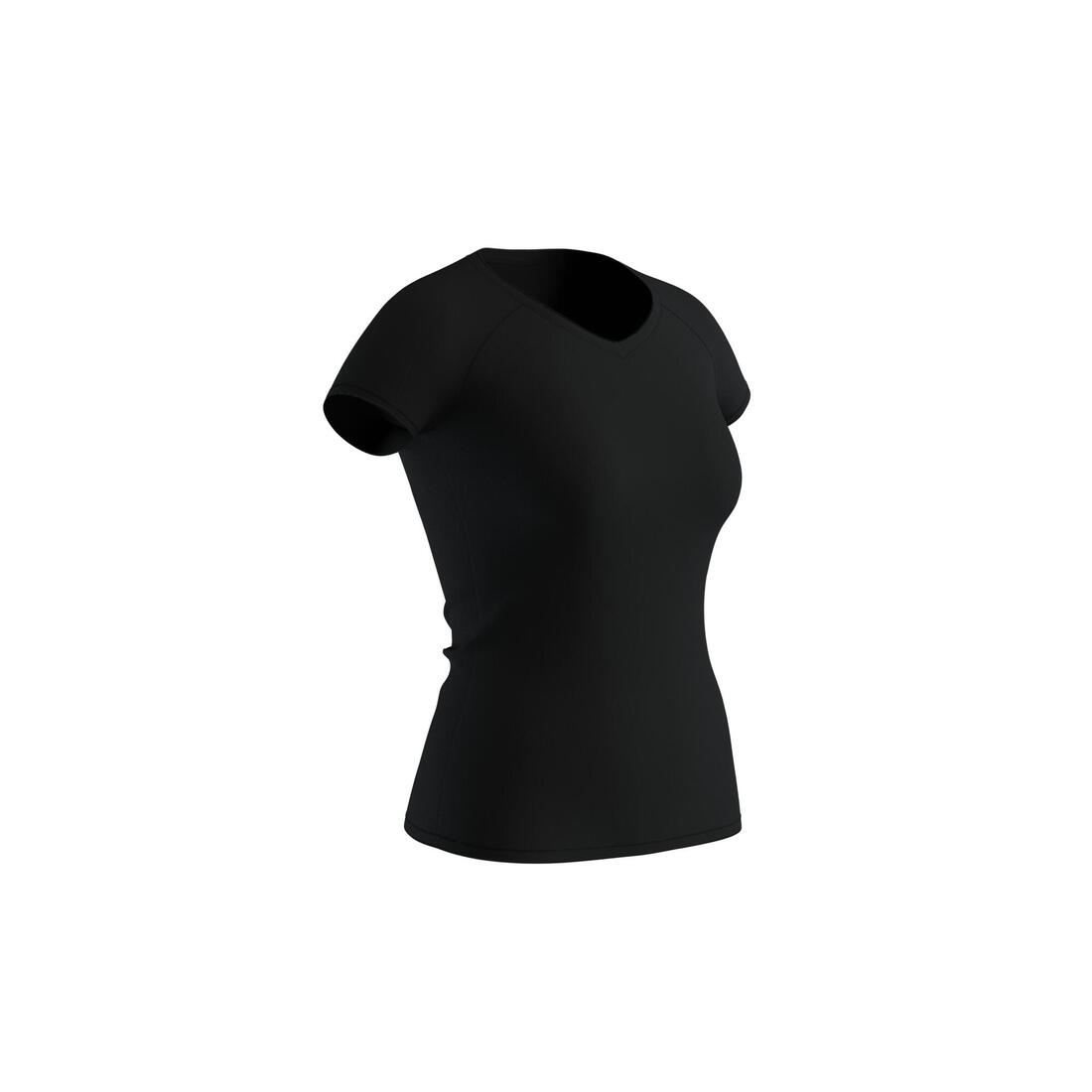 T-shirt Col V fitness Femme - 500