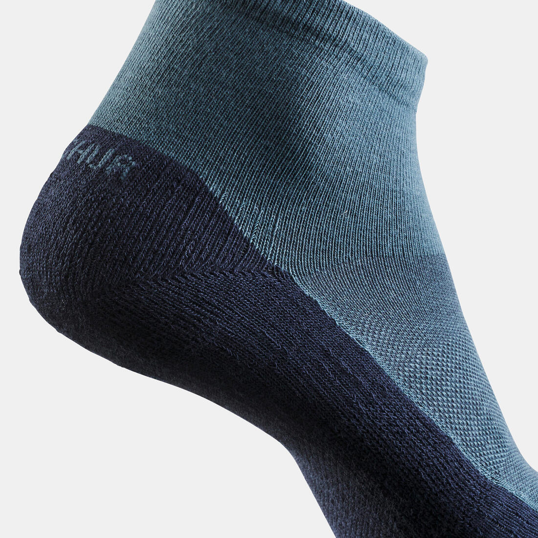Chaussettes de randonnée mid (2 paires) adulte, Hike 50 bleu