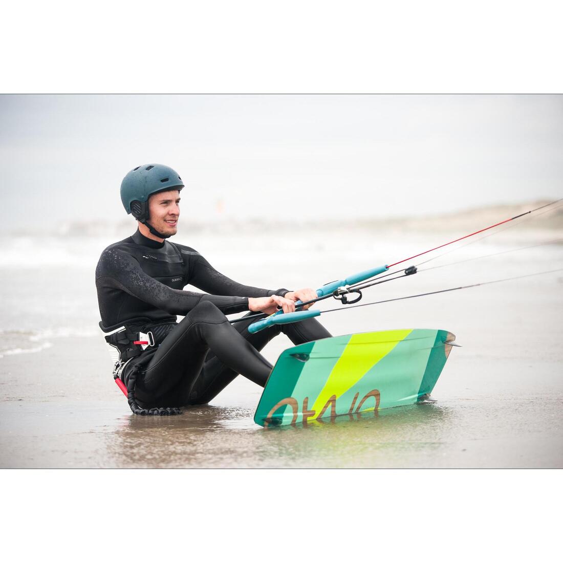 CASQUE DE KITE / WING KS 500 Jaune fluo