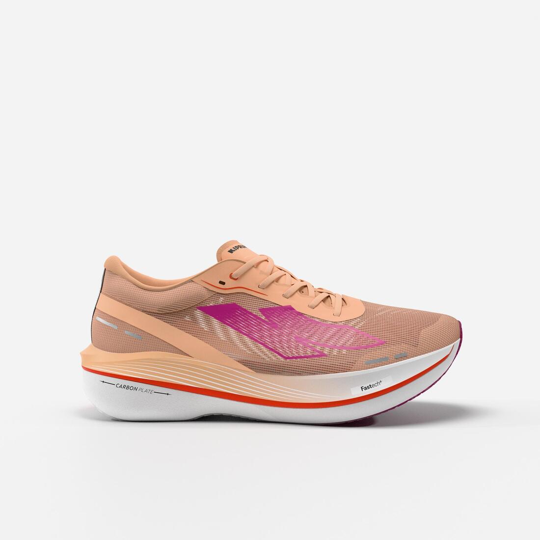 Chaussures de running avec plaque Carbone Femme, Kiprun Kipstorm Challenger CNY