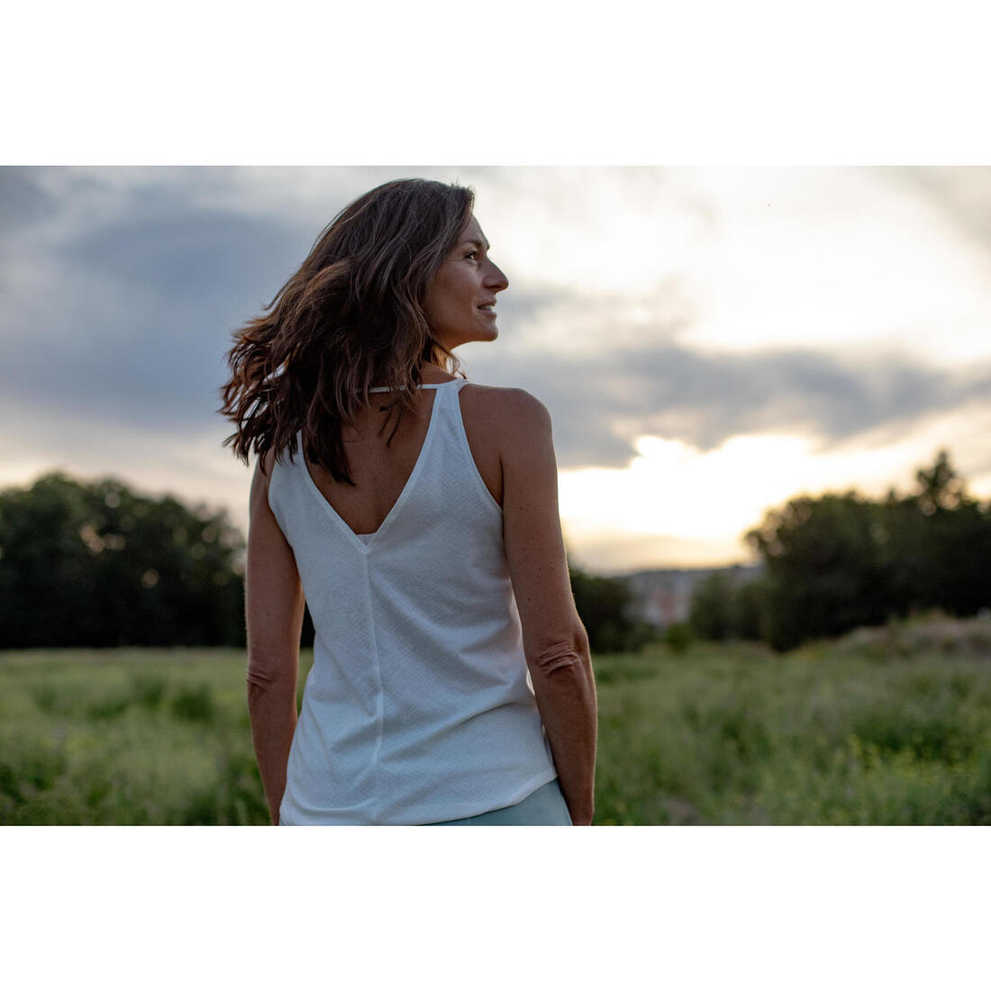Débardeur de randonnée  - NH500 - Femme