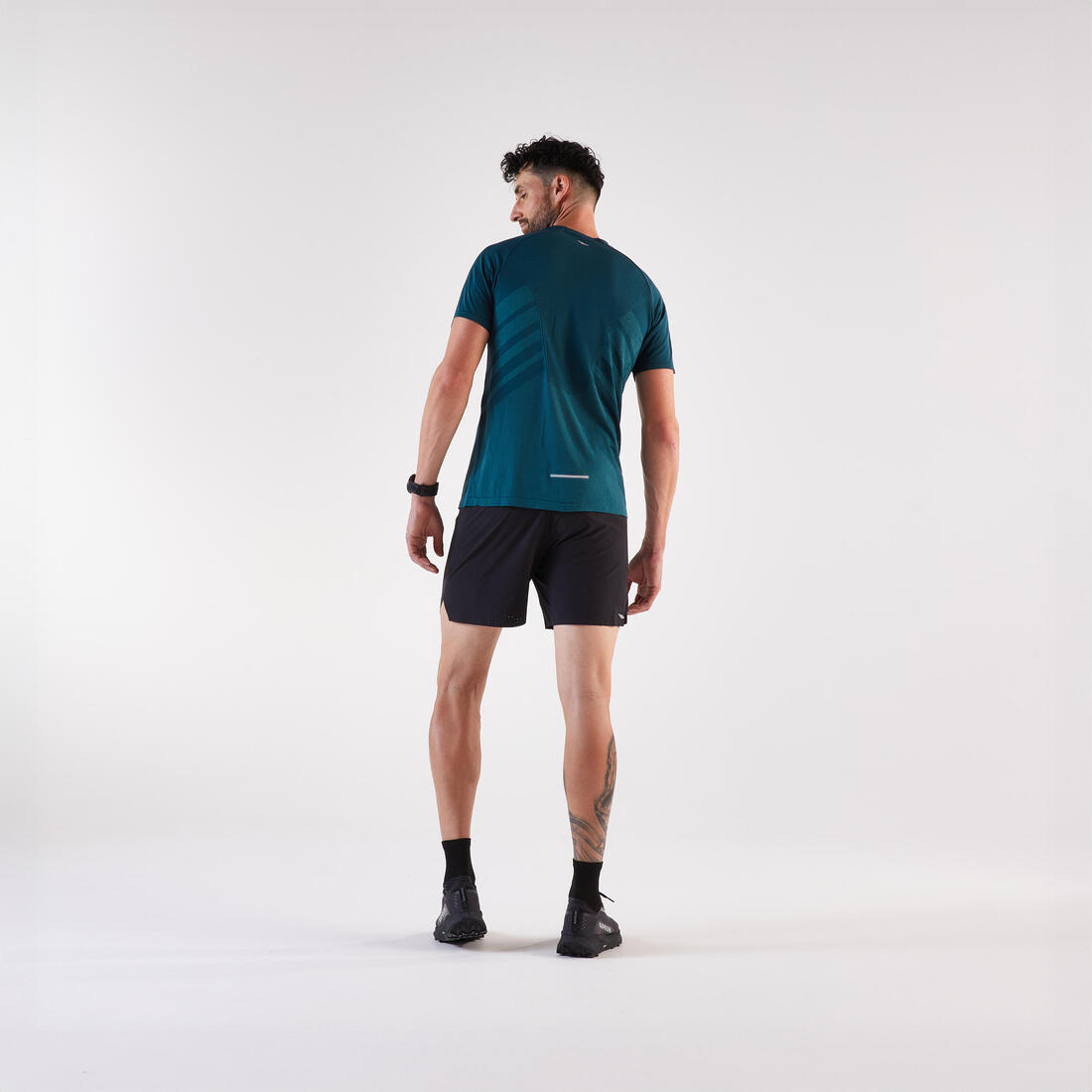 T-shirt de running sans coutures homme - kiprun run 500 confort