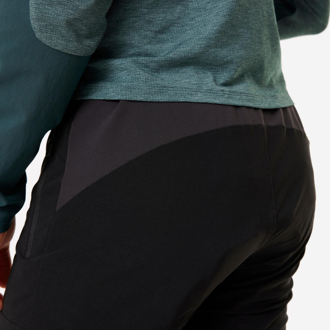 Pantalon Vélo VTT All Mountain Léger et respirant Temps Chaud Unisexe - Noir