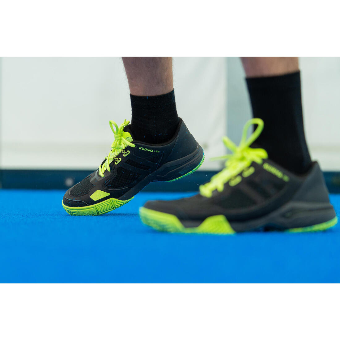 Chaussures de padel Homme - PS 500 noir jaune