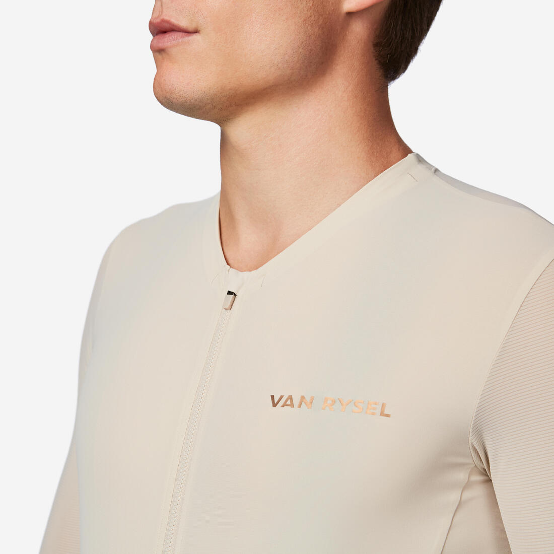 Maillot manches courtes de vélo route longue distance unisexe, EDR ULTRA