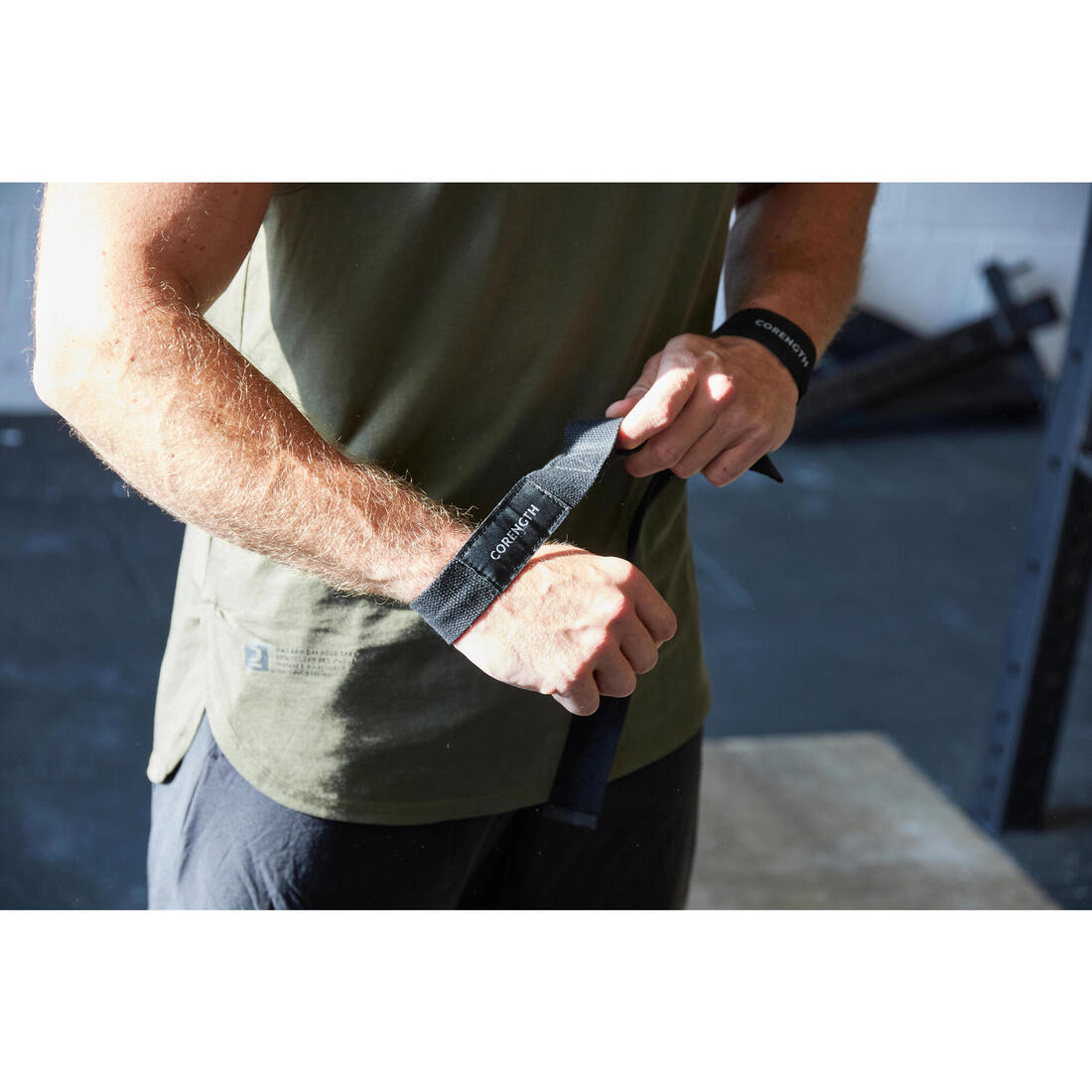 Sangle de tirage musculation - noir