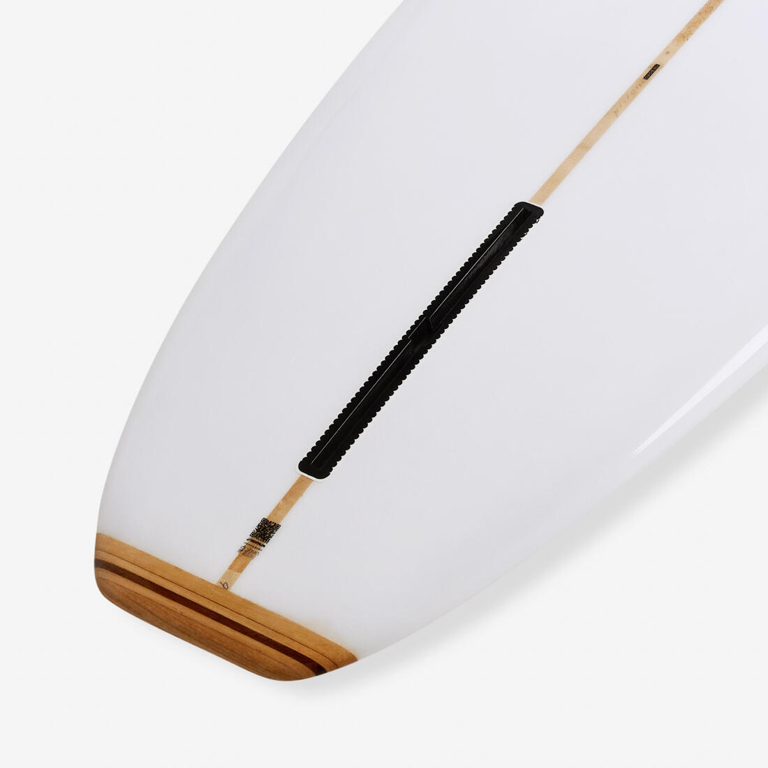 Planche de longboard surf 9'4, 900 Noserider clear blanc
