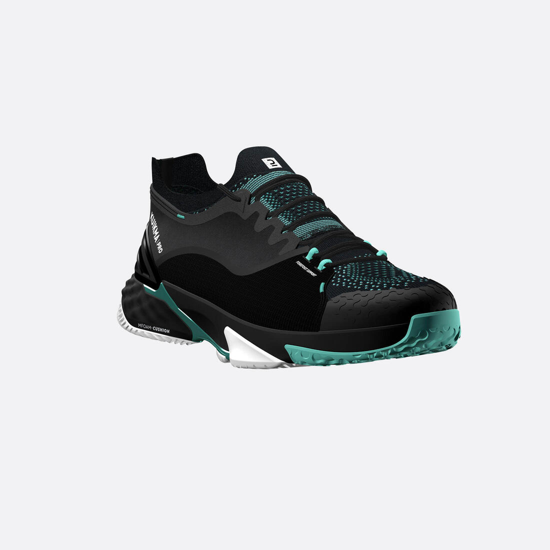 Chaussures de padel - Kuikma PS Pro noir turquoise