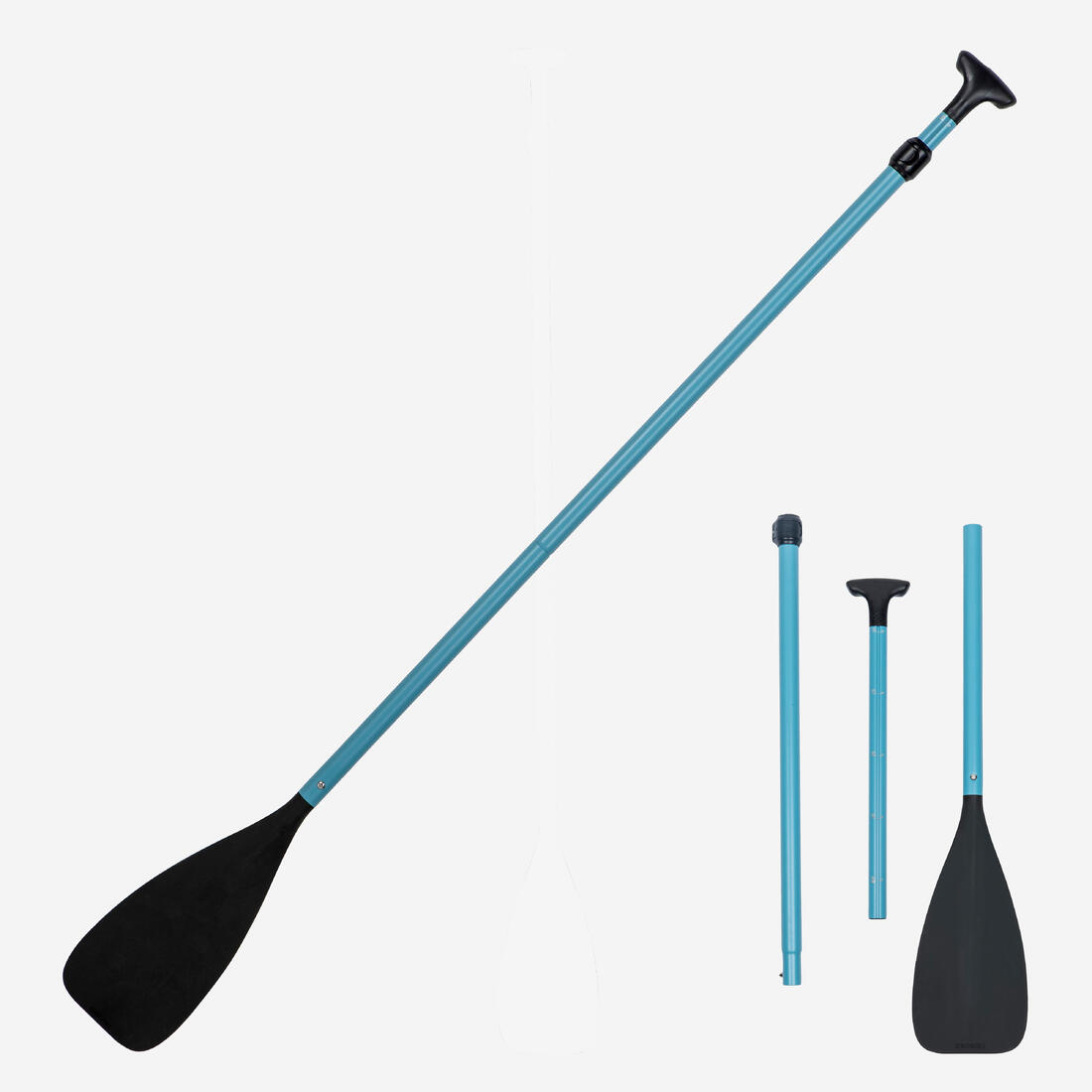 Pagaie de stand up paddle 100 en 3 parties - 165-205cm
