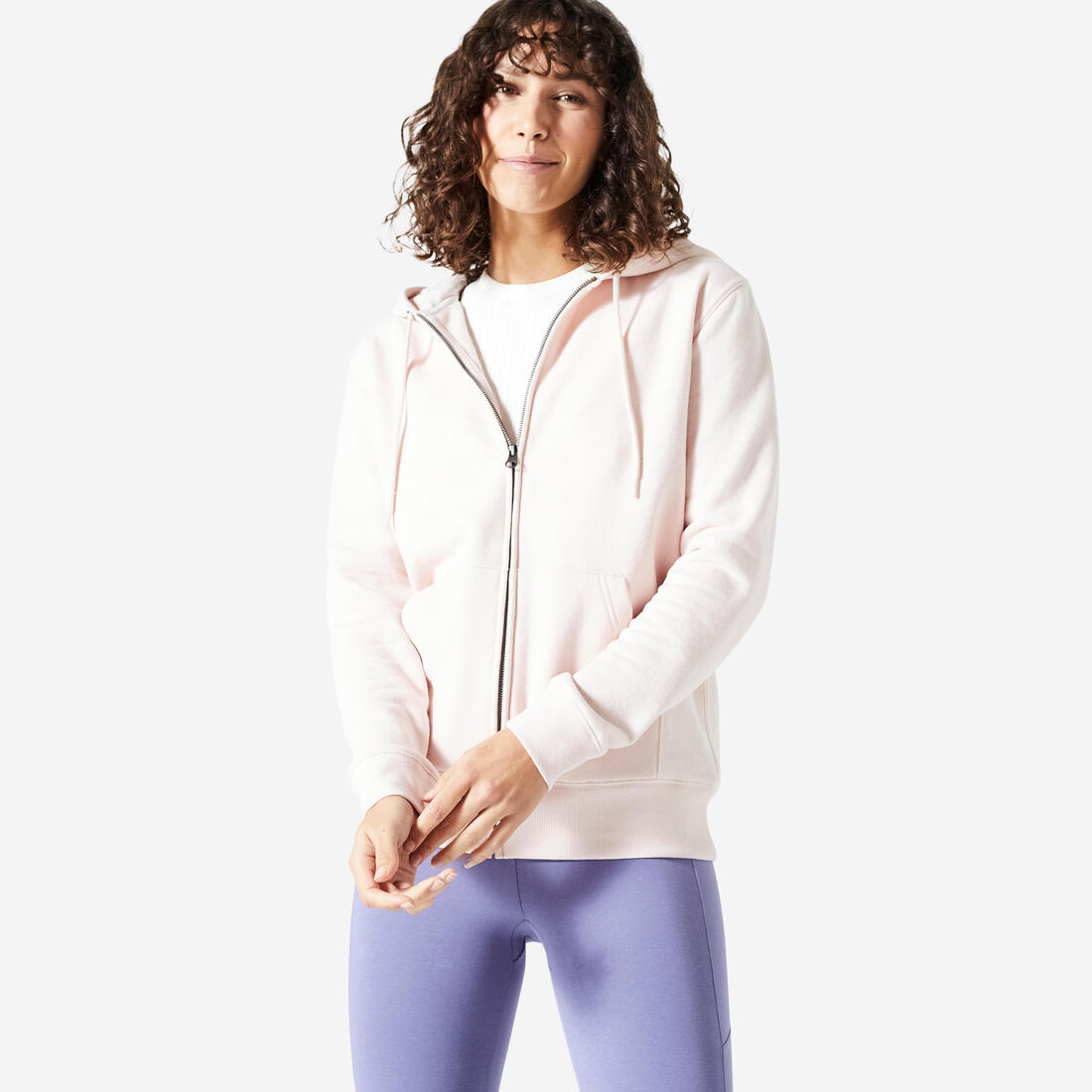 Sweat zippé fitness femme