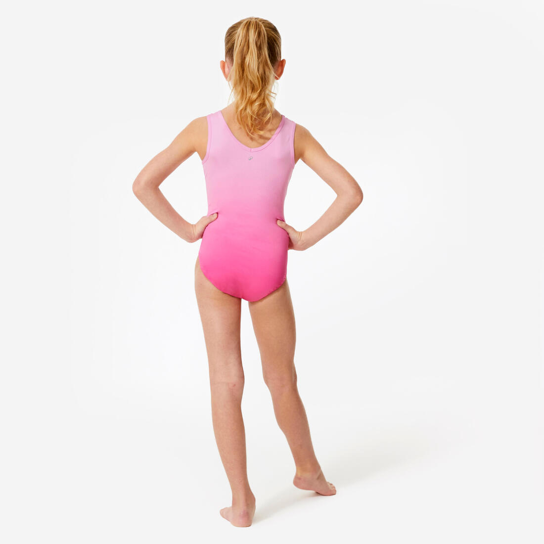 Justaucorps de gymnastique sans manches fille