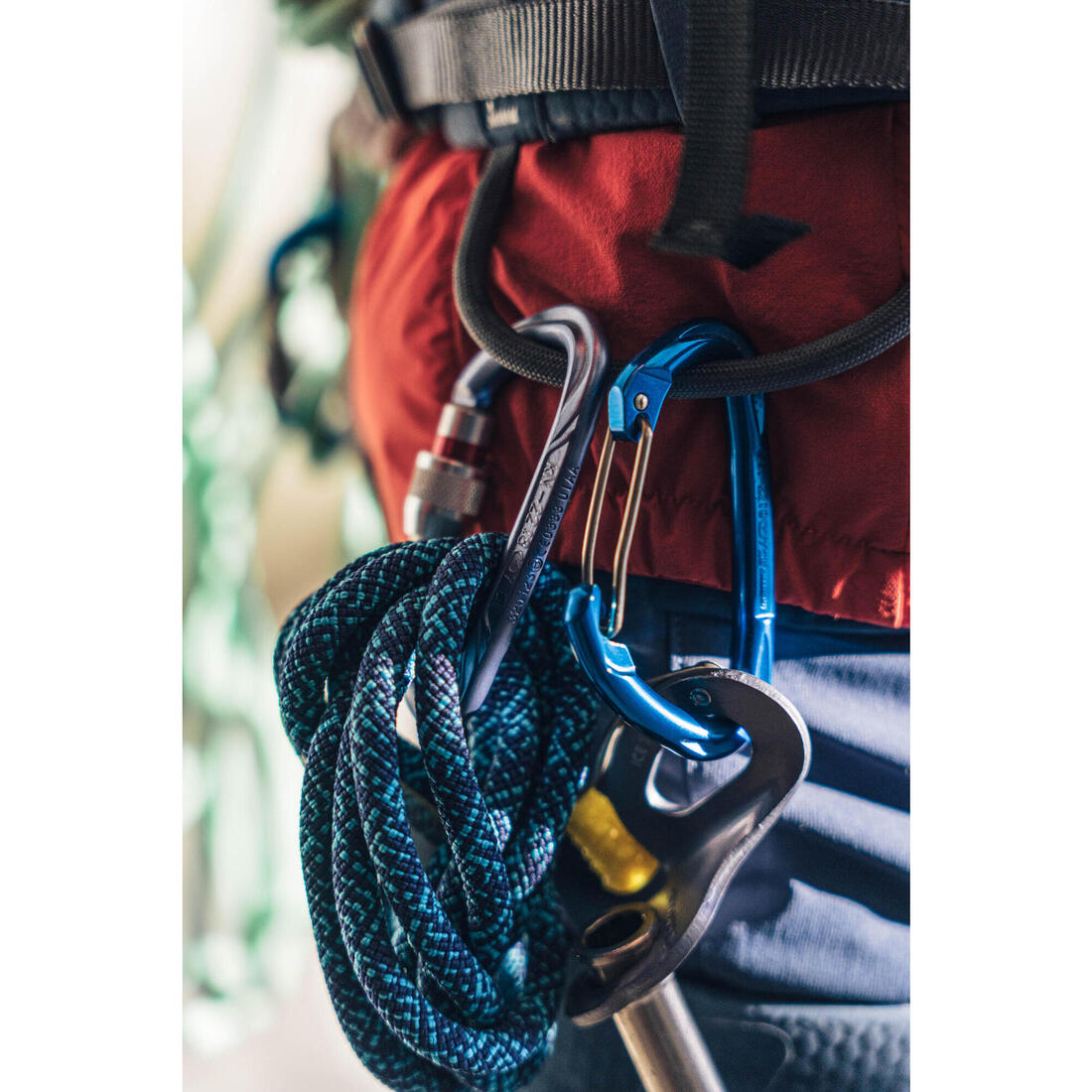 MOUSQUETON A VIS D'ESCALADE ET ALPINISME - ROCKY M SECURE
