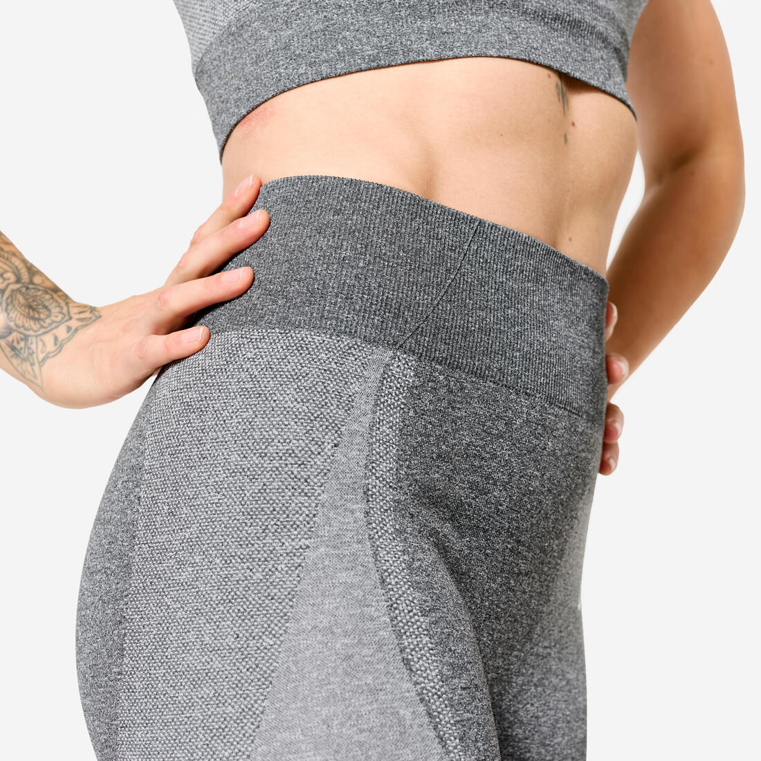 Legging poche téléphone taille haute Fitness Seamless