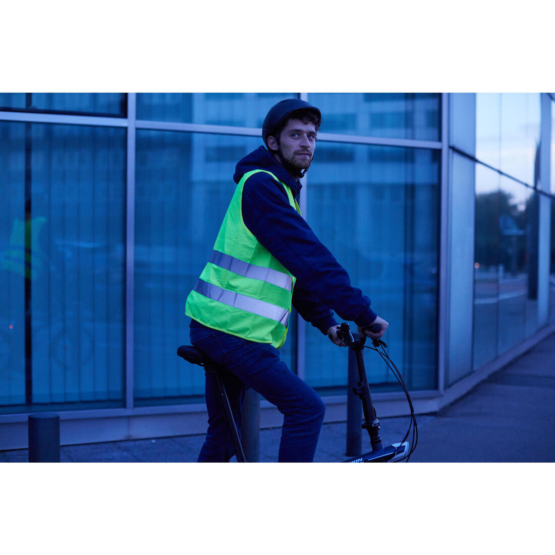 GILET DE SECURITE HAUTE VISIBILITE 500 ROSE FLUO ADULTE