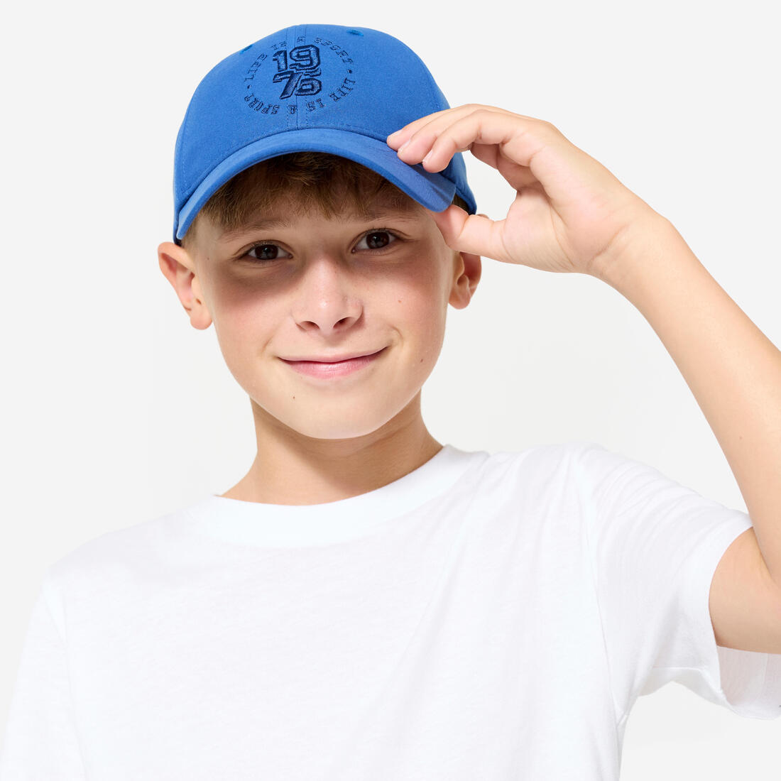 Casquette enfant respirante réglable mixte