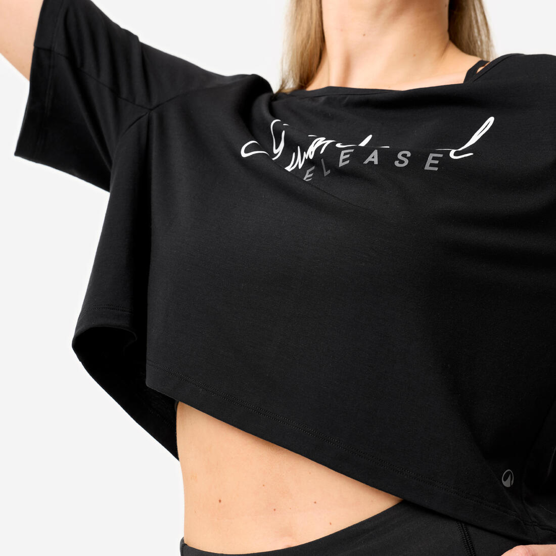 T-shirt danse modern jazz crop femme