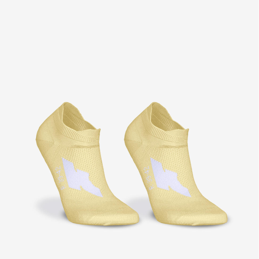 LOT de 2 PAIRES de CHAUSSETTES DE RUNNING RUN500 FINES INVISIBLES