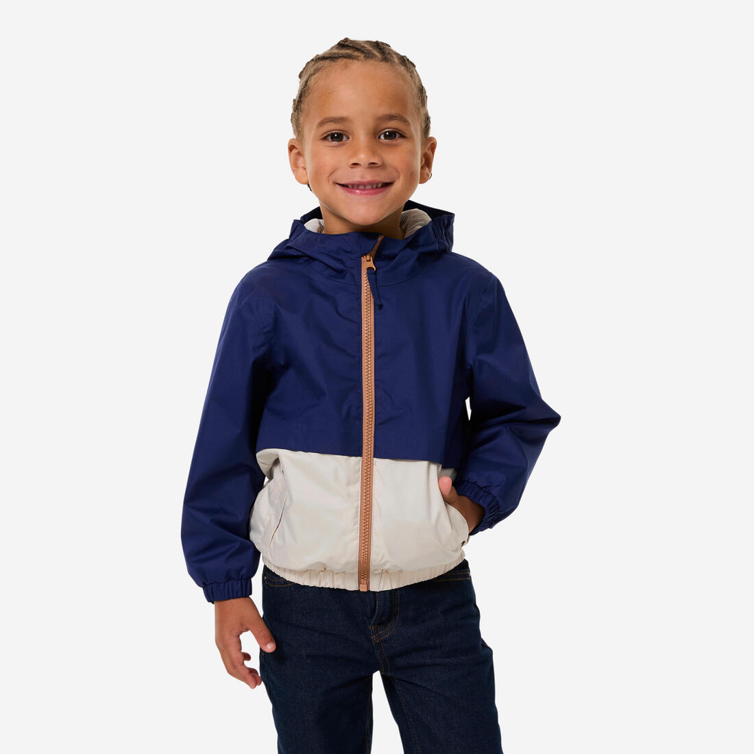 Veste imperméable de randonnée 2-6 ans enfant, MH500 kid