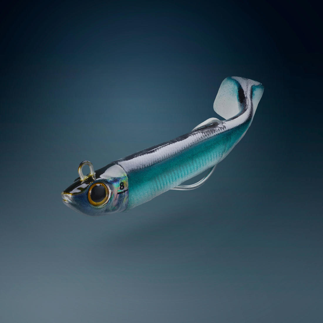 Combo leurres souples shad texan anchois ancho 90 12g ayu en mer